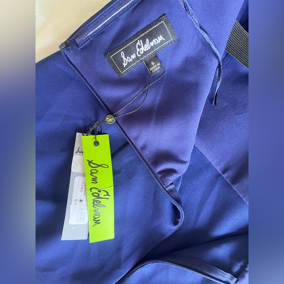 Sam Edelman Strapless Navy Blue Mini Dress - Picture 6 of 7